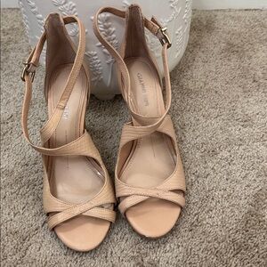 Gianni Bini Tan Strappy Heels